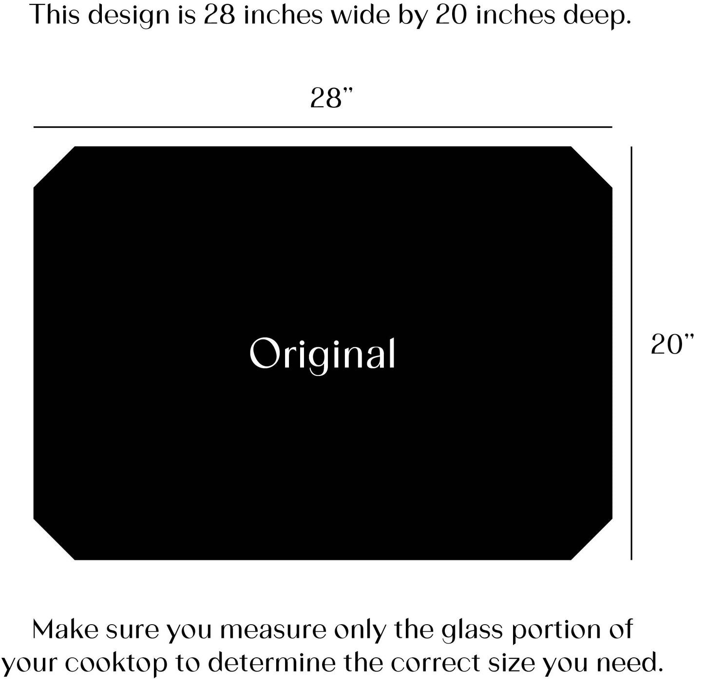 Burner Buddy Glass Cooktop Protector