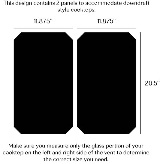 BB - Brendan Design - Downdraft - 11.875" x 20.5" and 11.875" x 20.5"