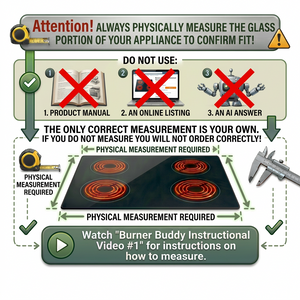 Burner Buddy Glass Cooktop Protector