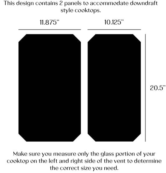 BB - Ramit Design - Downdraft - 11.875" x 20.5" and 10.125" x 20.5"